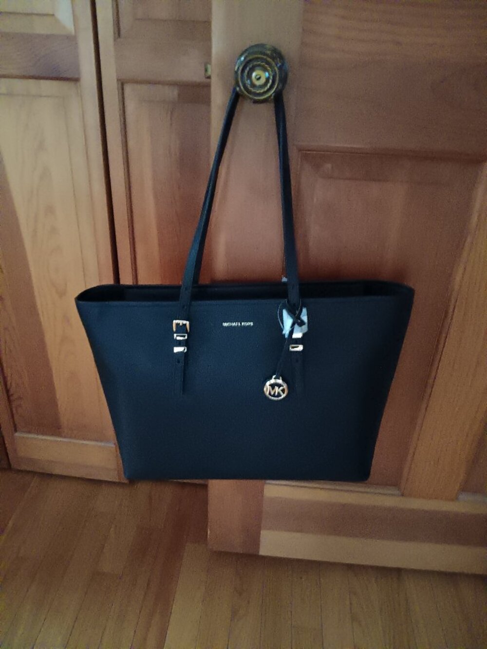NEW Michael Kors Quinn Large East West Top Zip Tote Bag